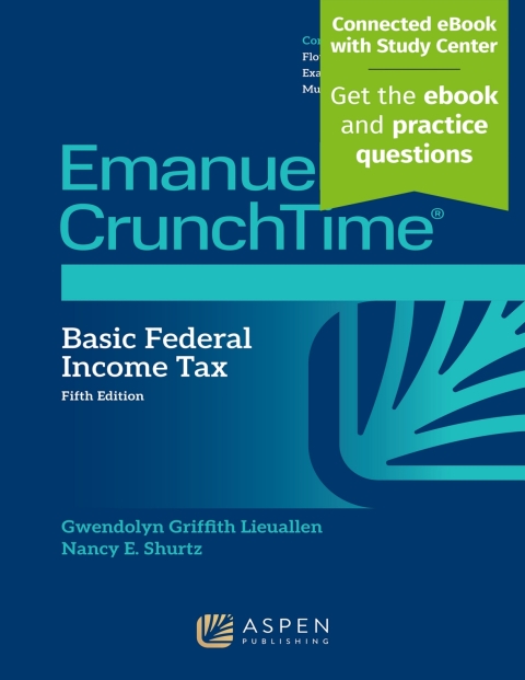 Cover image for book Emanuel CrunchTime for Basic Federal Income Tax