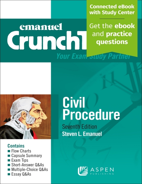 Cover image for book Emanuel CrunchTime for Civil Procedure
