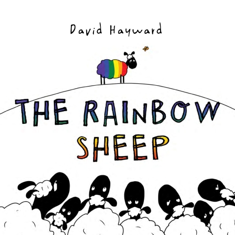 Cover image for book The Rainbow Sheep