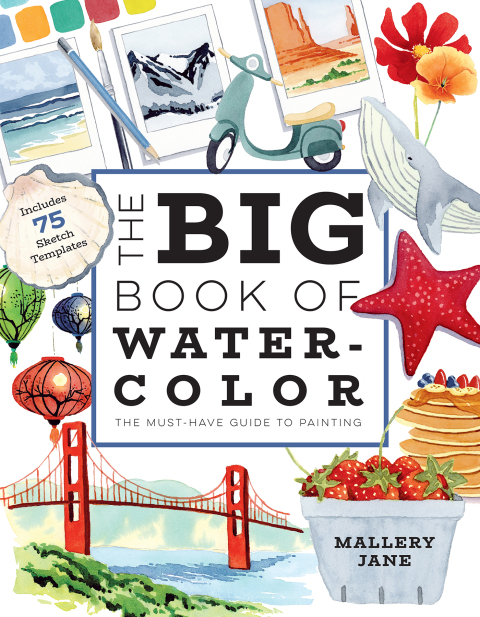 Cover image for book The Big Book of Watercolor