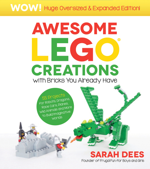 Cover image for book Wow! Huge Oversized & Expanded Edition: Awesome LEGO Creations with Bricks You Already Have
