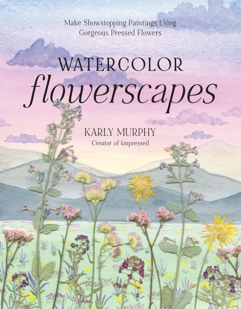 Cover image for book Watercolor Flowerscapes