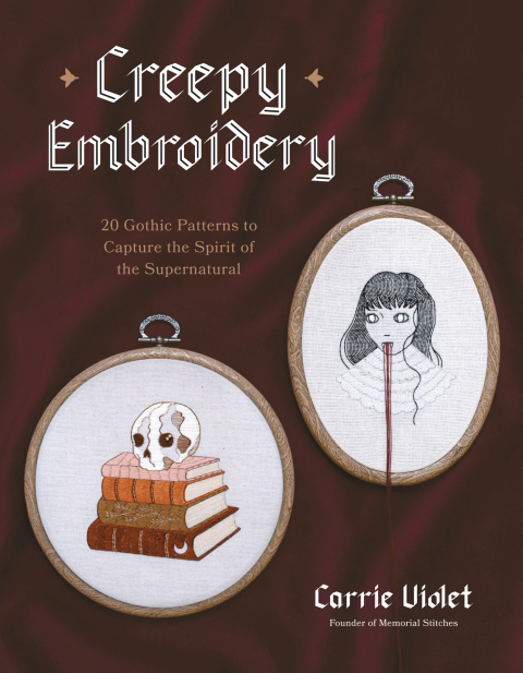 Cover image for book Creepy Embroidery