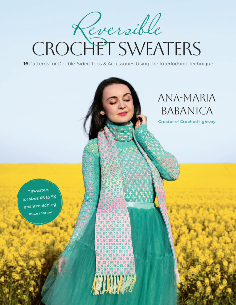 Cover image for book Reversible Crochet Sweaters