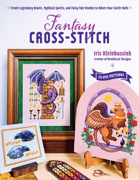 Cover image for book Fantasy Cross-Stitch