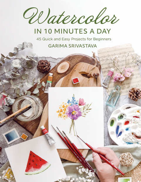 Cover image for book Watercolor in 10 Minutes a Day