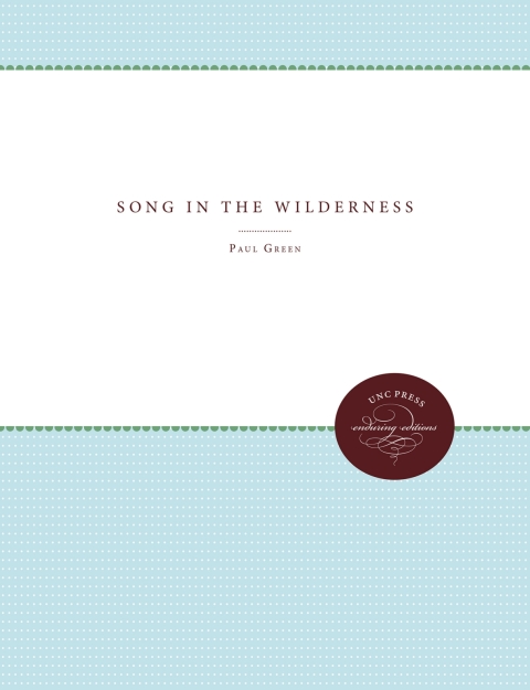 Cover image for book Song in the Wilderness