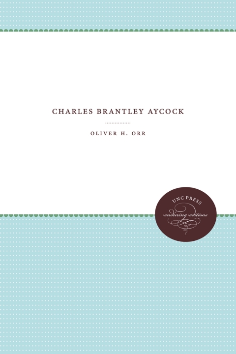 Cover image for book Charles Brantley Aycock