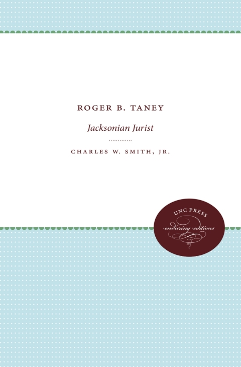 Cover image for book Roger B. Taney