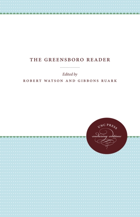 Cover image for book The Greensboro Reader