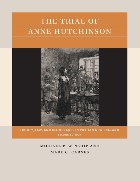 Cover image for book The Trial of Anne Hutchinson