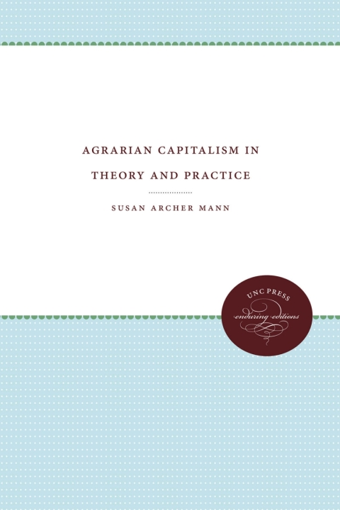 Cover image for book Agrarian Capitalism in Theory and Practice