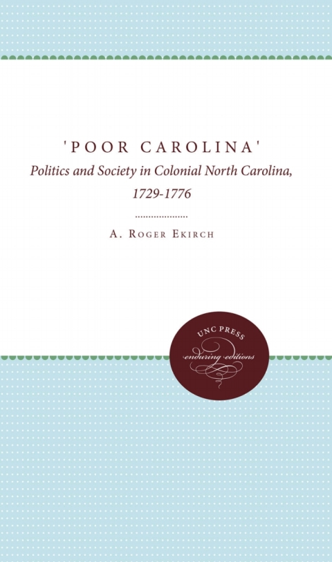 Cover image for book 'Poor Carolina'