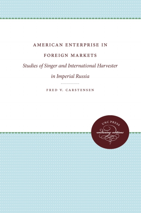 Cover image for book American Enterprise in Foreign Markets