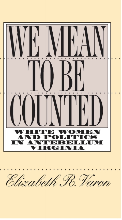 Cover image for book We Mean to Be Counted