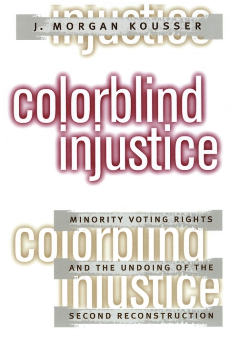 Cover image for book Colorblind Injustice