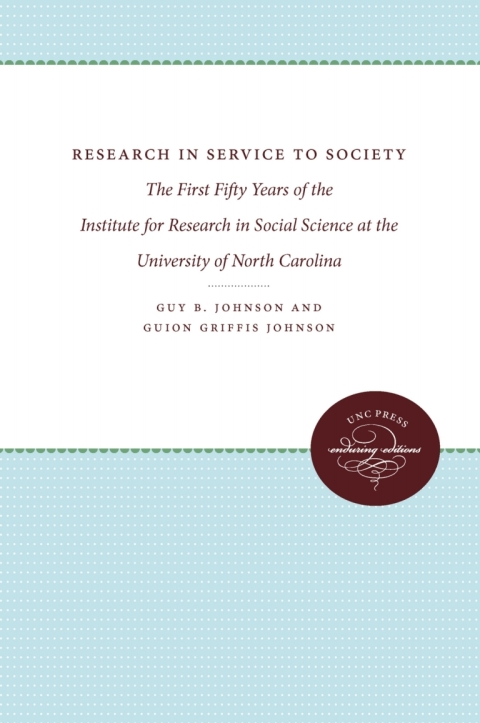 Cover image for book Research in Service to Society