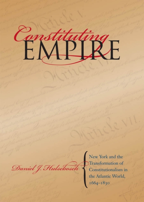Cover image for book Constituting Empire