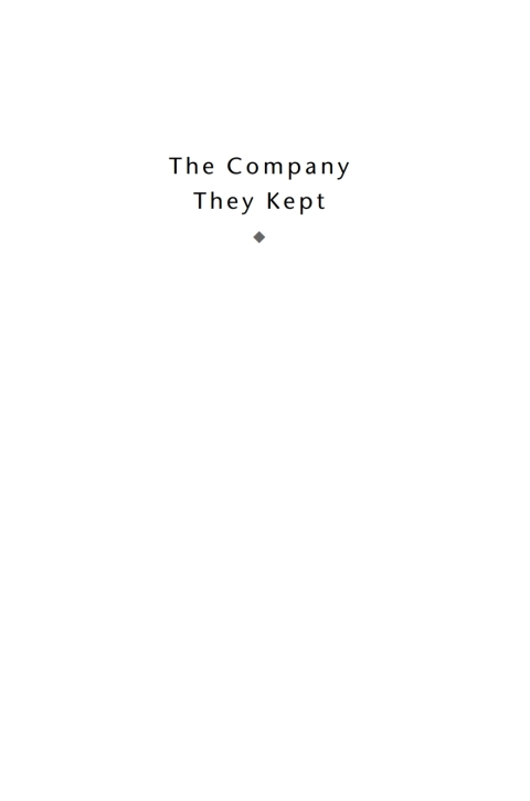 Cover image for book The Company They Kept