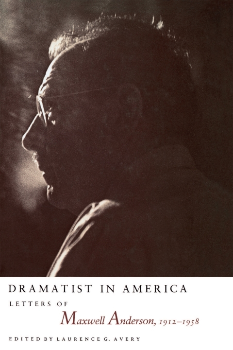 Cover image for book Dramatist in America