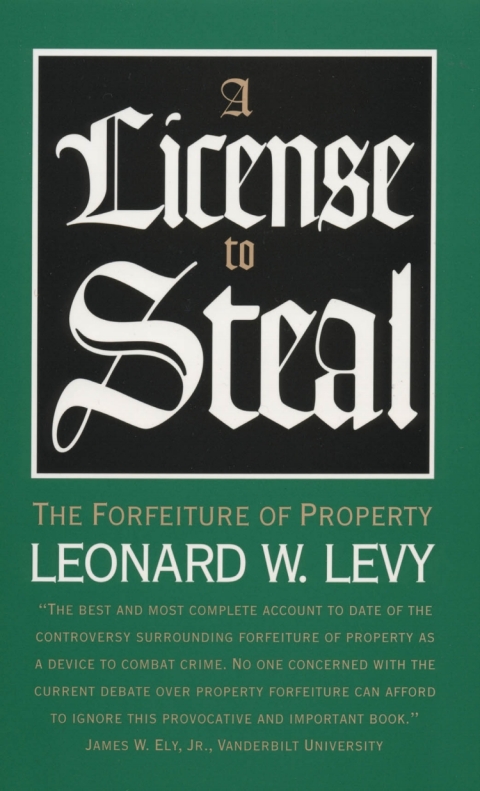 Cover image for book A License to Steal