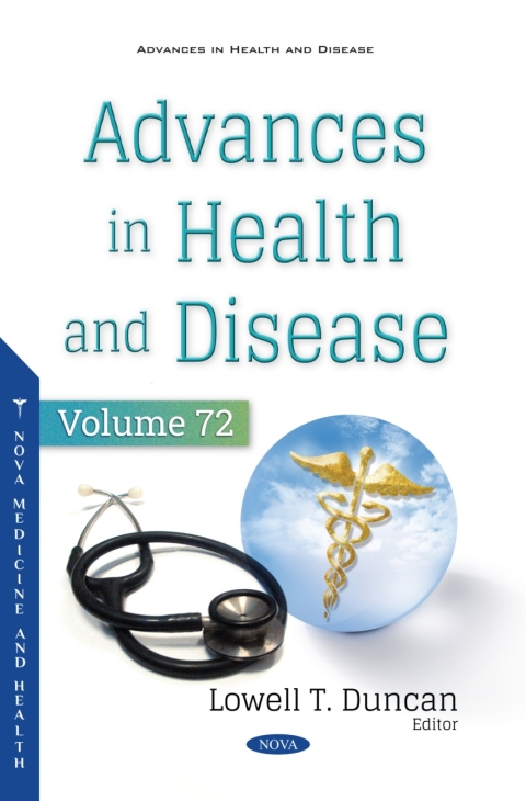Cover image for book Advances in Health and Disease. Volume 72
