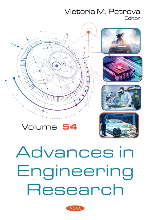 Cover image for book Advances in Engineering Research. Volume 54