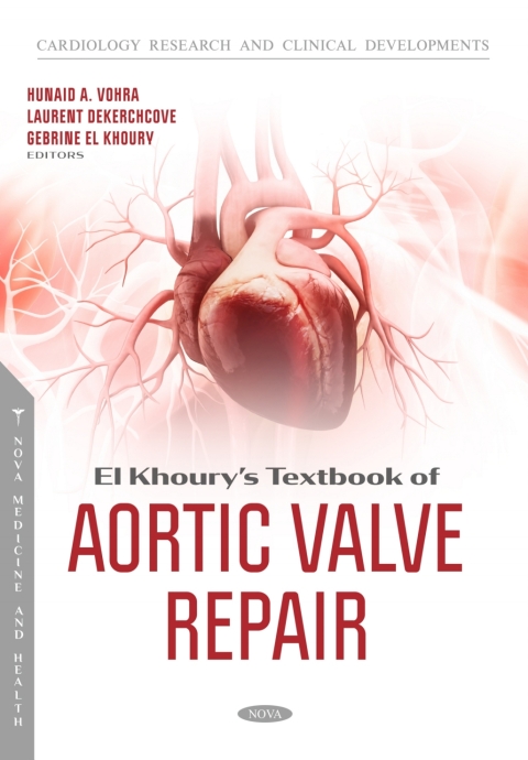 Cover image for book El Khoury’s Textbook of Aortic Valve Repair