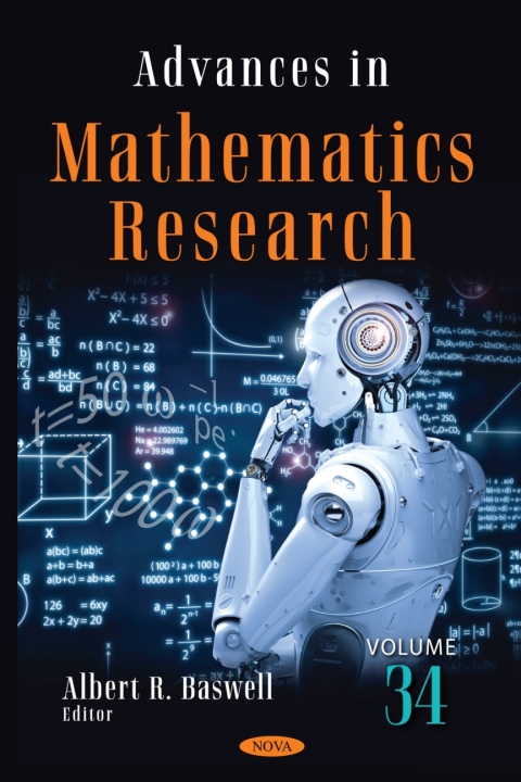 Cover image for book Advances in Mathematics Research. Volume 34