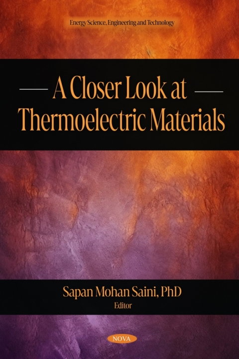 Cover image for book A Closer Look at Thermoelectric Materials