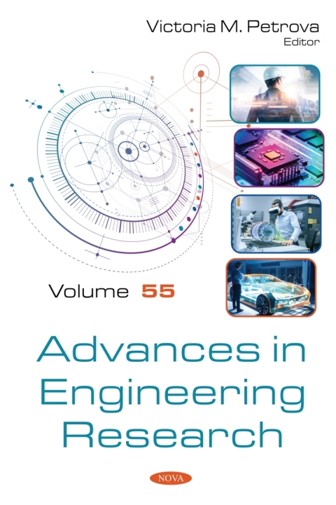 Cover image for book Advances in Engineering Research. Volume 55