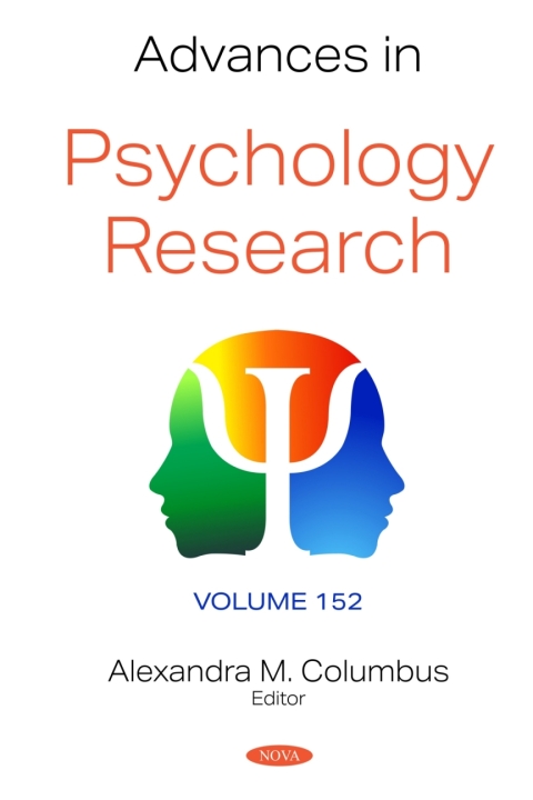 Cover image for book Advances in Psychology Research. Volume 152