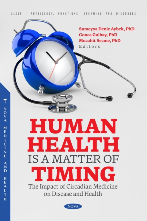Cover image for book Human Health is a Matter of Timing: The Impact of Circadian Medicine on Disease and Health