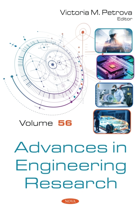 Cover image for book Advances in Engineering Research. Volume 56