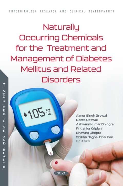 Cover image for book Naturally Occurring Chemicals for the Treatment and Management of Diabetes Mellitus and Related Disorders