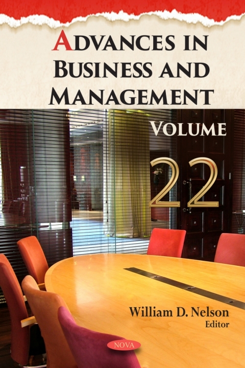 Cover image for book Advances in Business and Management. Volume 22