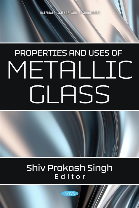 Cover image for book Properties and Uses of Metallic Glass