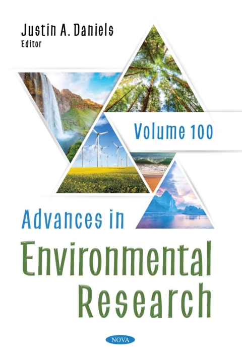 Cover image for book Advances in Environmental Research. Volume 100
