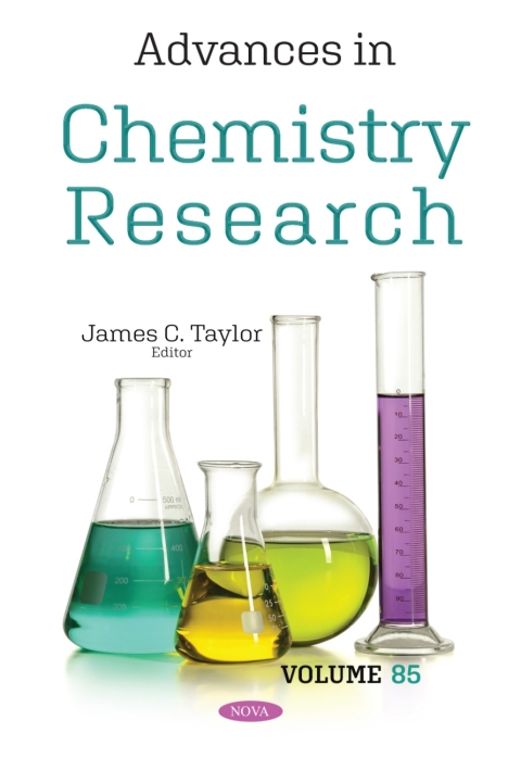 Cover image for book Advances in Chemistry Research. Volume 85