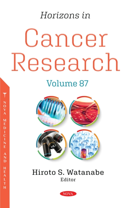 Cover image for book Horizons in Cancer Research. Volume 87