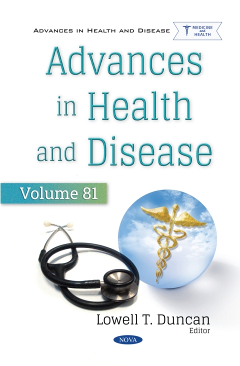 Cover image for book Advances in Health and Disease. Volume 81