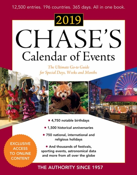 Cover image for book Chase's Calendar of Events 2019