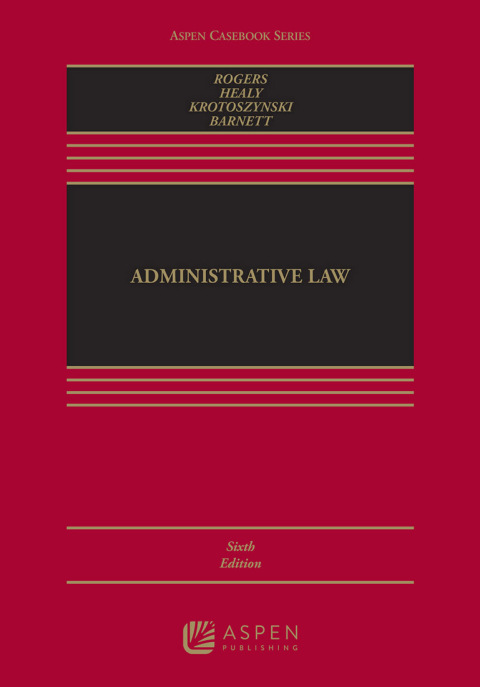 Cover image for book Administrative Law