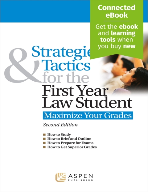 Cover image for book Strategies & Tactics for the First Year Law Student