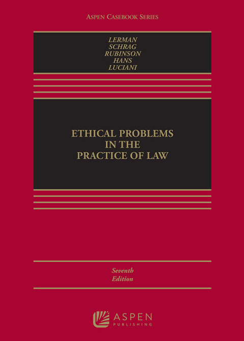 Cover image for book Ethical Problems in the Practice of Law