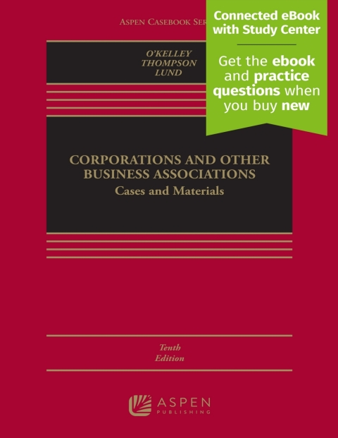 Cover image for book Corporations and Other Business Associations