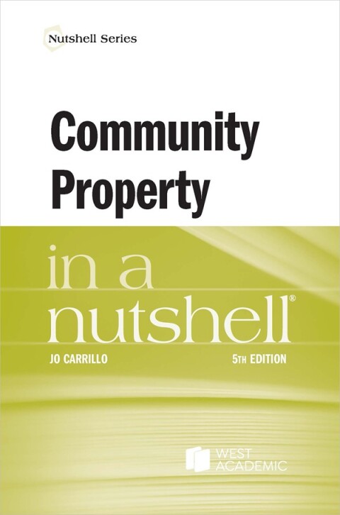 Cover image for book Community Property in a Nutshell