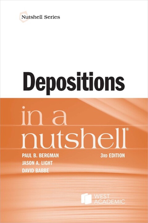 Cover image for book Depositions in a Nutshell