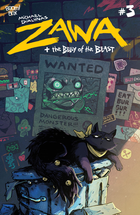 Cover image for book Zawa + The Belly of the Beast #3
