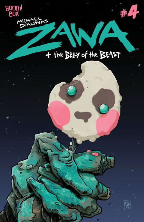 Cover image for book Zawa + The Belly of the Beast #4